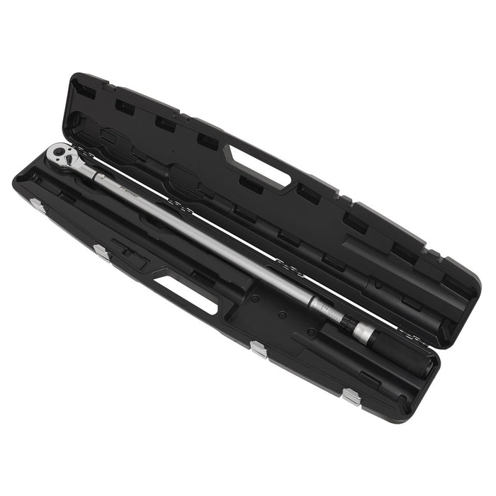 Sealey Torque Wrench Micrometer Style 3/4"Sq Drive 100-600Nm - Calibrated Sealey  - Dynamic Drive