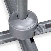 Dellonda Cantilever Parasol with 360 Rotation, Tilt & Cover 3m - Grey Dellonda - Dynamic Drive