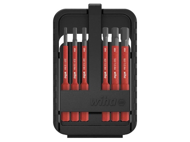 Wiha slimBit electric Hex Bit Set, 7 Piece Wiha - Dynamic Drive