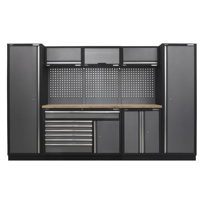 Sealey Superline Pro 3.24m Storage System Pressed Wood Worktop APMSSTACK13W Sealey - Dynamic Drive