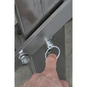 Sealey Single Post Hydraulic Motorcycle Lift 450kg Capacity MCL500 Sealey - Dynamic Drive