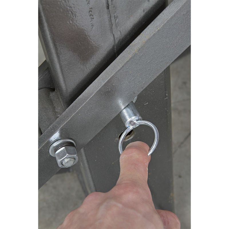 Sealey Single Post Hydraulic Motorcycle Lift 450kg Capacity MCL500 Sealey - Dynamic Drive