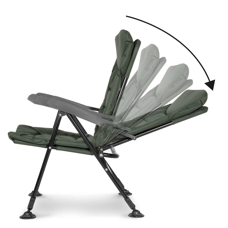 Dellonda Portable Reclining Chair with Armrests DL74 Dellonda - Dynamic Drive