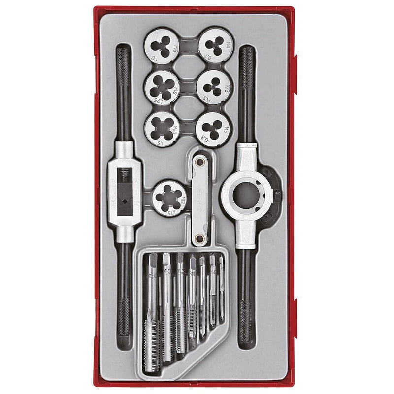 Teng Tools Tap and Die Set TT1 17 Pieces Teng Tools - Dynamic Drive