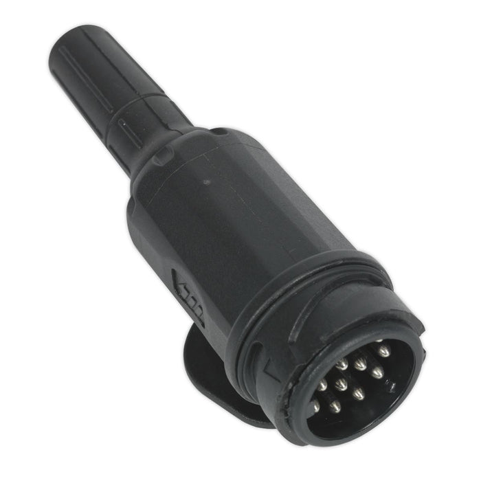 Sealey Towing Plug 13-Pin Euro Plastic 12V TB53 Sealey - Dynamic Drive