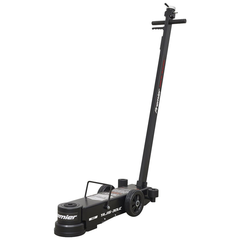 Sealey Air Operated Jack 15-30 Tonne Telescopic Long Reach/Low Profile Sealey - Dynamic Drive