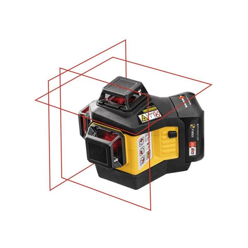 Stabila LAX 600 Multi-Line Laser 12V 1 x 2.0Ah Li-ion Stabila - Dynamic Drive