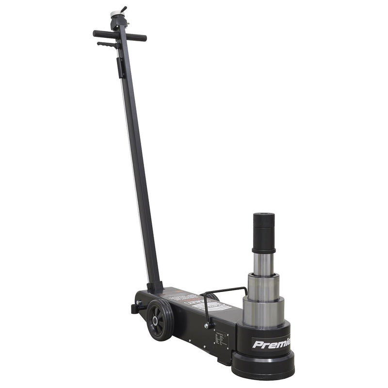 Sealey Air Operated Jack 20-60 Tonne Telescopic Long Reach/Low Profile Sealey - Dynamic Drive