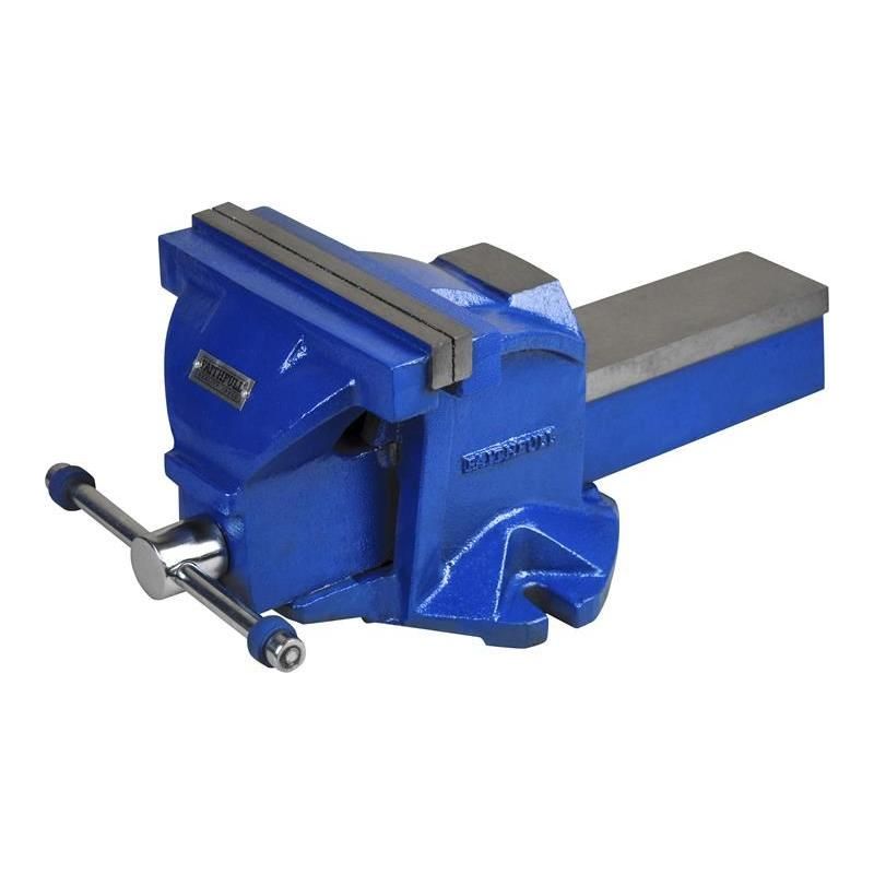 Faithfull Mechanics Vice with Magnetic Jaws 200mm (8in) Faithfull - Dynamic Drive