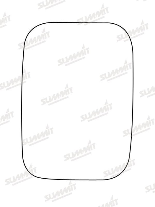 Summit Stick-On Commercial Mirror Glass fits Ford Transit Glass fits Mk2 Mk3 LHS RHS Summit - Dynamic Drive