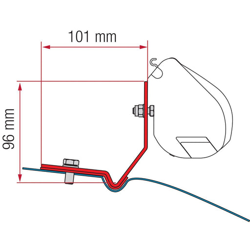 Fiamma Kit for VW Caddy Maxi: Upgrade Your Van's Awning System Fiamma - Dynamic Drive