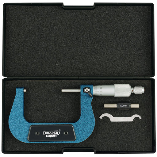 Draper Metric External Micrometer, 50 - 75mm 46605 Draper - Dynamic Drive