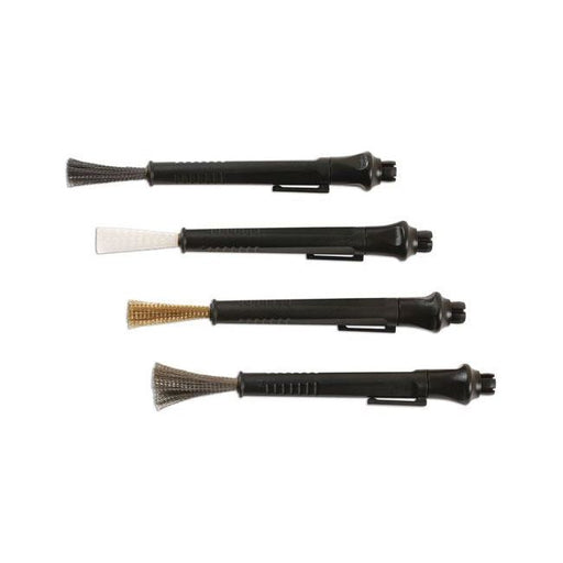 Laser Pen Type Detailing Brush Set 4pc 7744 Laser - Dynamic Drive