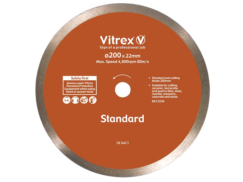Vitrex Standard Diamond Blade 200mm Vitrex - Dynamic Drive