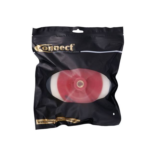 Connect Cutting/Compounding Traditional Foam Head White 1pc 32285 Tool Connection - Dynamic Drive