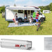 Fiamma Titanium F45S 400 Awning Royal Grey Fabric Fiamma - Dynamic Drive