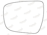 Summit Stick-On Standard Mirror Glass fits Nissan Qashqai 14 on LHS Summit - Dynamic Drive