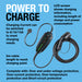 Ring Type 2 Electric Vehicle Plug in Charging Cable EV Charger UK 3 Pin 230V AC Ring Automotive - Dynamic Drive