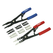 Sealey Circlip Pliers Set Internal/External 265mm S0553 Sealey - Dynamic Drive