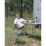 Crespo Stool/Footrest AL/302 Dark Grey Crespo - Dynamic Drive