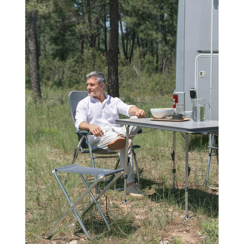 Crespo Stool/Footrest AL/302 Dark Grey Crespo - Dynamic Drive