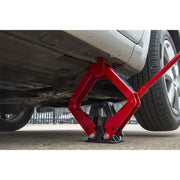 Sealey Hydraulic Scissor Jack 700kg HSJ07 Sealey - Dynamic Drive