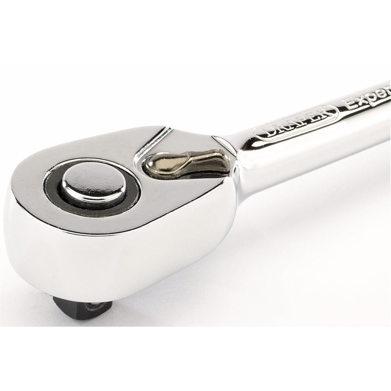 Draper 60 Tooth Micro Head Reversible Ratchet, 1/4" Sq. Dr. 26517 Draper - Dynamic Drive