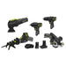 Sealey 5 x SV10.8 Series Cordless Combo Kit 10.8V - 2 Batteries CP108VCOMBO8 Sealey - Dynamic Drive