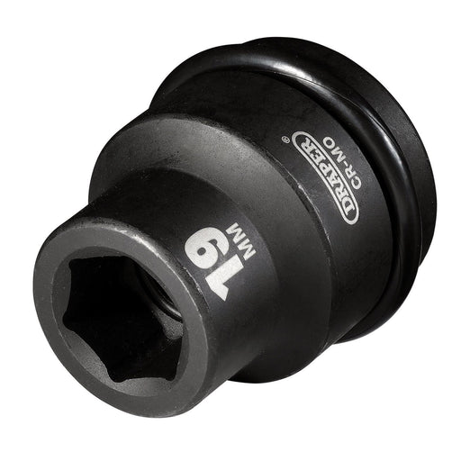 Draper HI-TORQ 6 Point Impact Socket, 3/4" Sq. Dr., 19mm 28660 Draper - Dynamic Drive
