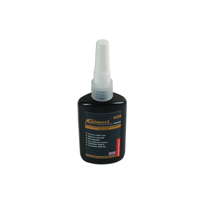 Connect Sleeve & Bush Retainer Medium Strength C601 Green 50ml 1pc 35314 Tool Connection - Dynamic Drive