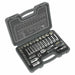 Sealey Socket Set 38pc 3/8"Sq Drive 6pt WallDrive Metric AK7952 Sealey - Dynamic Drive