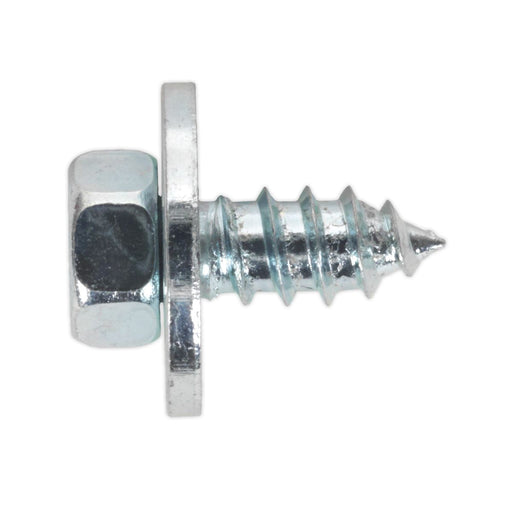 Sealey Acme Screw with Captive Washer #12 x 1/2" Zinc Pack of 50 ASW121 Sealey - Dynamic Drive