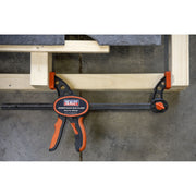 Sealey Quick Bar Clamp 300mm 2pc Set QBC3002 Sealey - Dynamic Drive