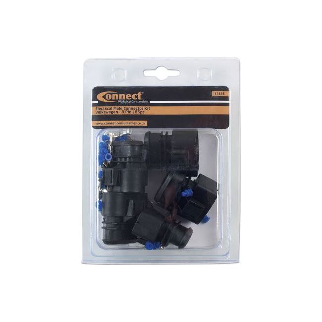 Connect for VW Electrical Male Connector 2.8mm 8 Pin Kit 85pc 37385 Tool Connection - Dynamic Drive