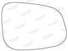 Summit Stick-On Standard Mirror Glass fits Jaguar XF 08 to 18 RHS Summit - Dynamic Drive