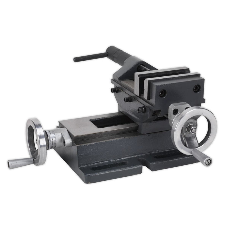 Sealey Cross Vice 150mm Professional CV6P Sealey - Dynamic Drive