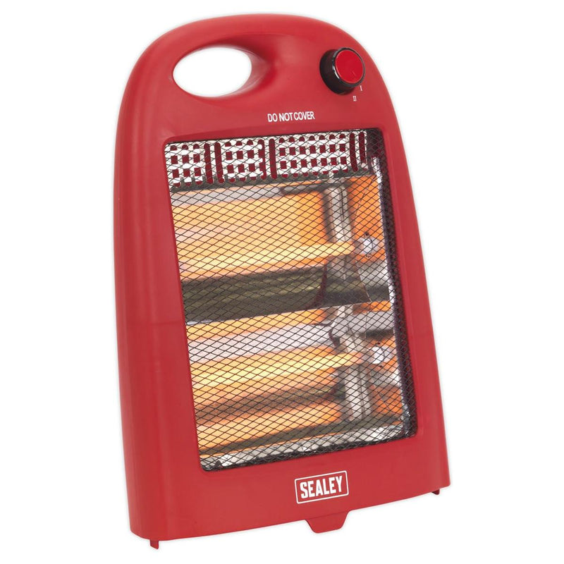 Sealey Quartz Heater 800W 230V IRH800W Sealey - Dynamic Drive