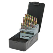 Sealey HSS Drill Bit Set 25pc Edge Ground Metric DIN 338 S0938 Sealey - Dynamic Drive
