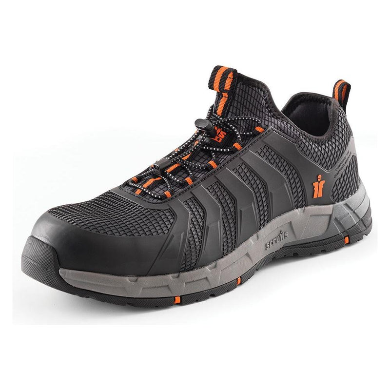 Scruffs Argon Safety Trainers Black Size 10 / 44 Scruffs - Dynamic Drive