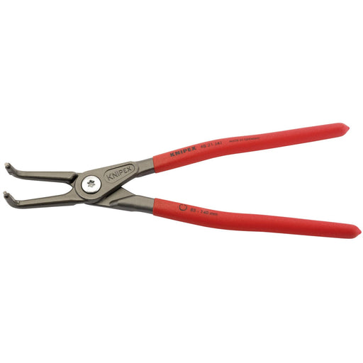 Draper Knipex 48 21 J41 90&deg; Internal Straight Tip Circlip Pliers, 85 - 140mm Draper - Dynamic Drive
