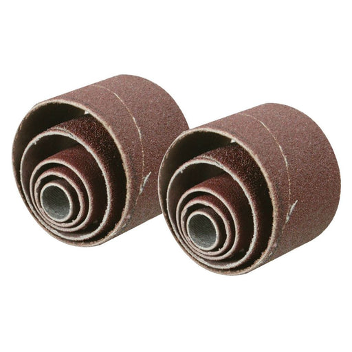 Silverline Sanding Sleeves 10pce 80 Grit Silverline - Dynamic Drive