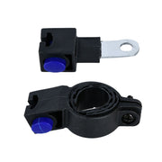 Oxford Self Coiling Tensile Steel Cable Lock 12mm x 1800mm Smoke Oxford - Dynamic Drive