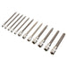 Laser Long Tamperproof Torx Socket Bit Set 1/4"D, 3/8"D, 1/2"D 7723 Laser - Dynamic Drive