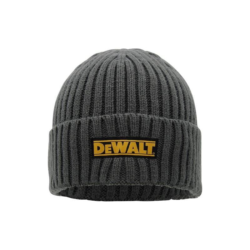 Dewalt Power Tools Indianapolis Grey Knitted Beanie Hat DeWALT Power Tools - Dynamic Drive