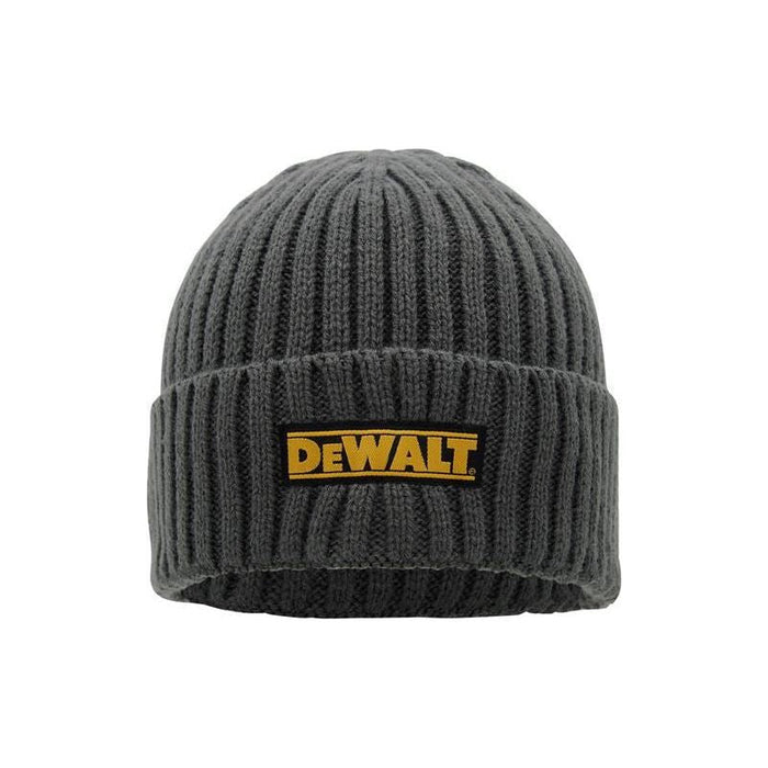Dewalt Power Tools Indianapolis Grey Knitted Beanie Hat DeWALT Power Tools - Dynamic Drive