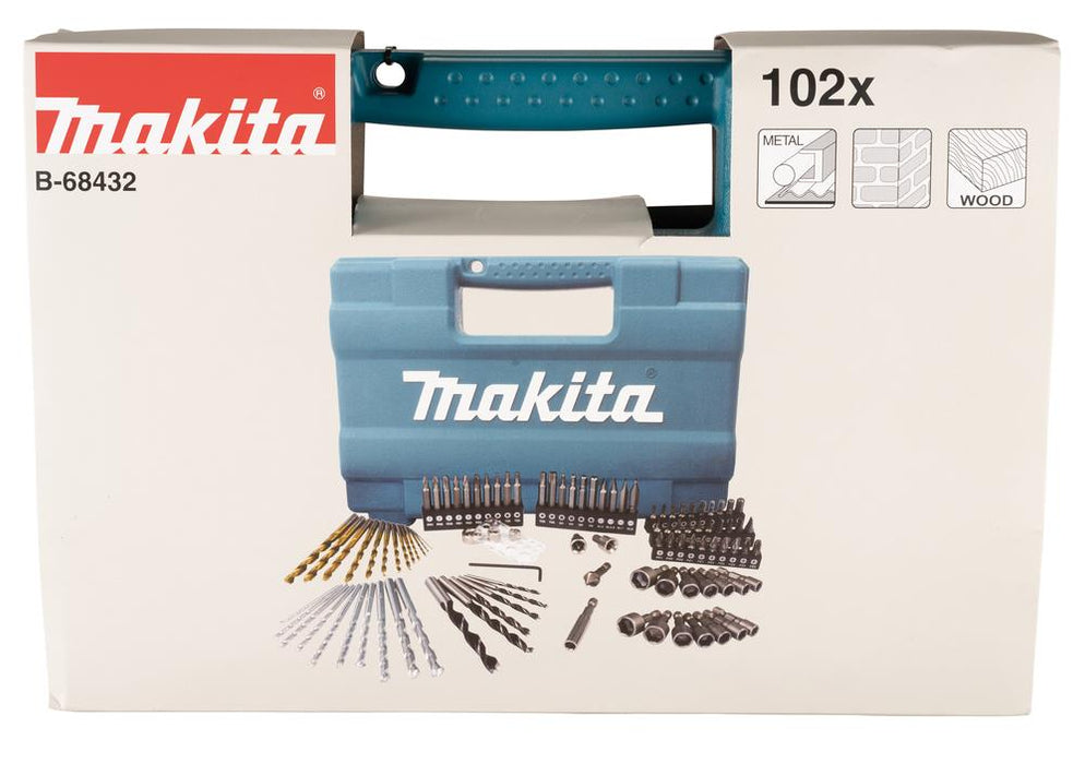 Makita 102 Piece Drill & Screw Bit Set B-68432 Makita - Dynamic Drive