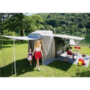 F45S fits VW T5 T6 California Awning 260 Deep Black Case Royal Grey Fabric Fiamma  - Dynamic Drive