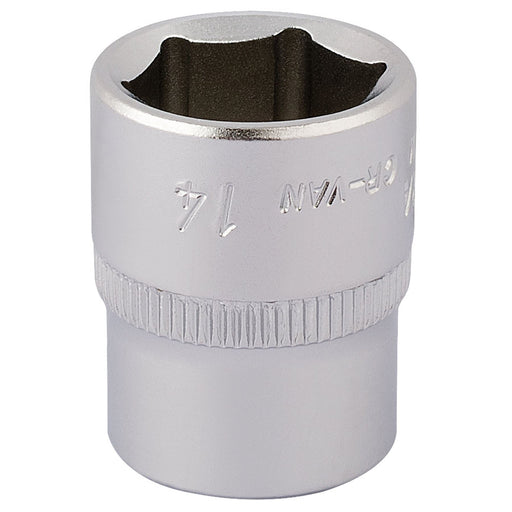 Draper Elora Hexagon Socket, 1/4" Sq. Dr., 14mm 11103 Draper - Dynamic Drive