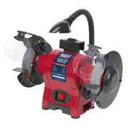 Sealey Bench Grinder150mm with Worklight 250W/230V BG150WL Sealey - Dynamic Drive