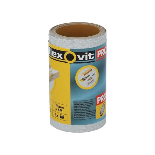 Flexovit High Performance Finishing Sanding Roll 115mm x 5m 320G Flexovit - Dynamic Drive